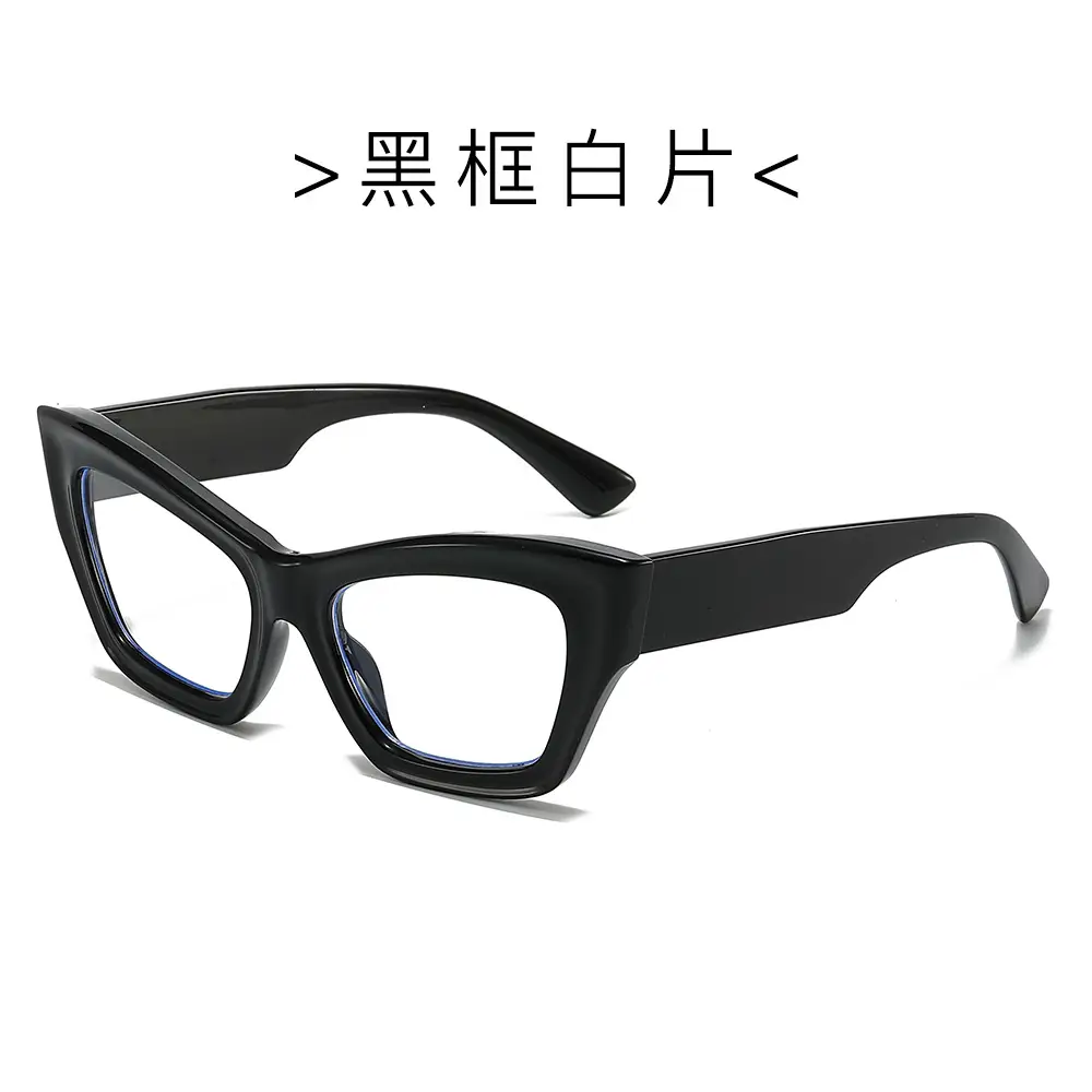 Black Frame White Case Sunglasses for Men Women - Image 9