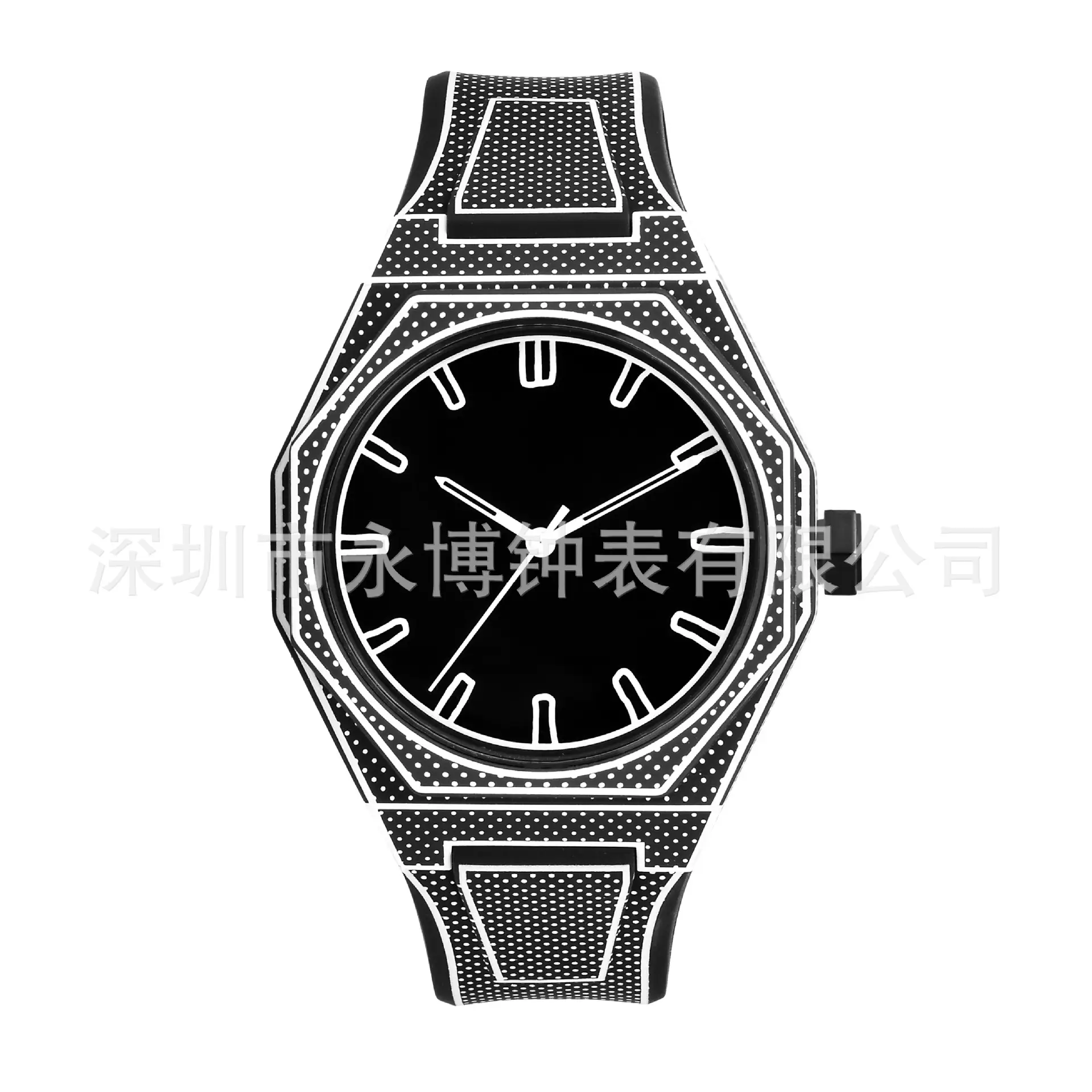 Orange Cartoon Student Watch with Large Dial — feature 4