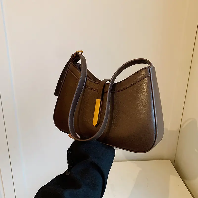 Black Retro Shoulder Bag for Women 2024 - Image 6