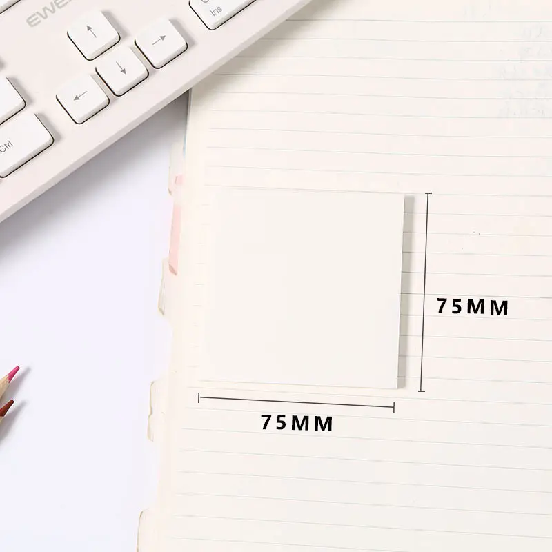 Transparent and convenient stickers can be handwritten with sticky and tearable notes. High-value students can use them to take notes and draw key points.
