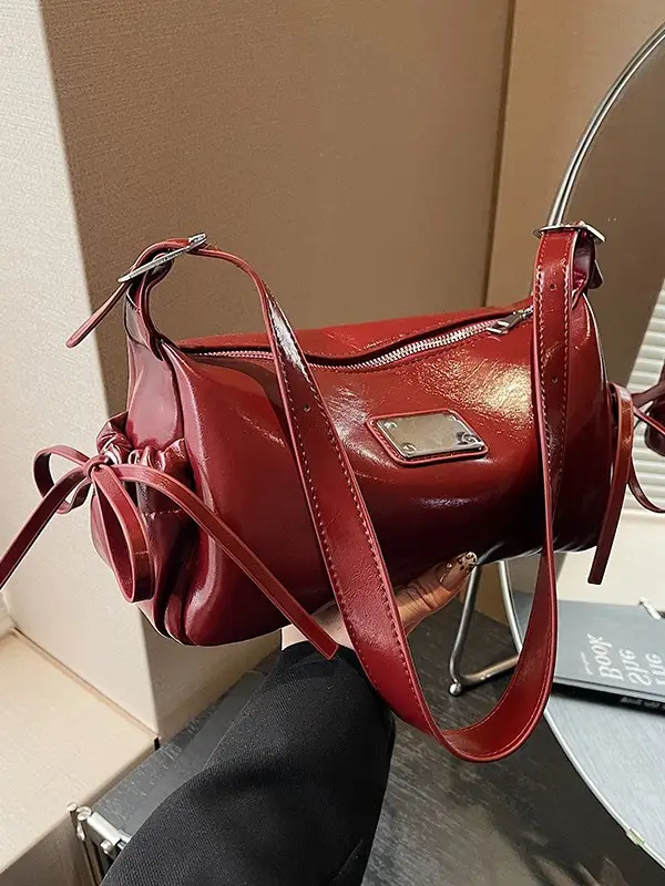 Women Crossbody Bag Black Leather 2026 New Model