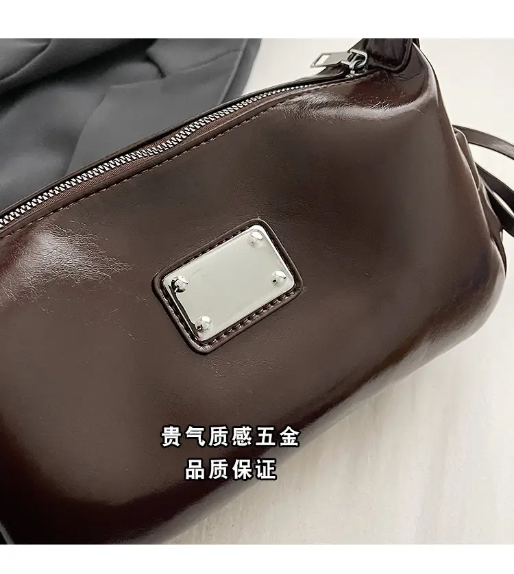Women Crossbody Bag Black Leather 2026 New Model — feature 5