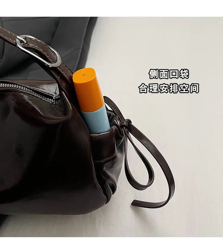 Women Crossbody Bag Black Leather 2026 New Model — feature 8