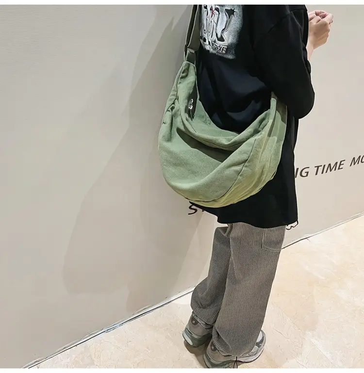 Women's Green Crossbody Bag with Elastic Wrap — feature 29