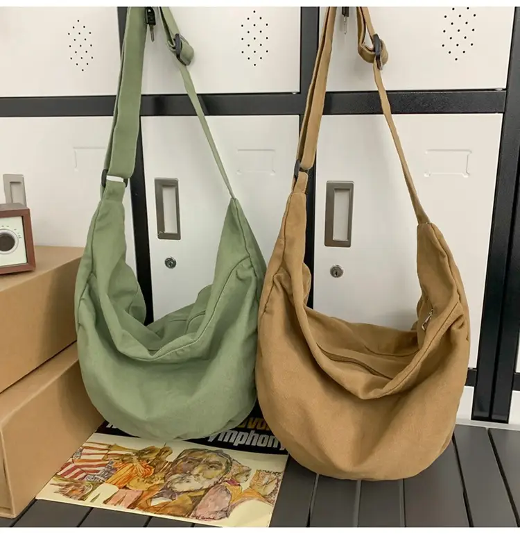 Women's Green Crossbody Bag with Elastic Wrap — feature 33