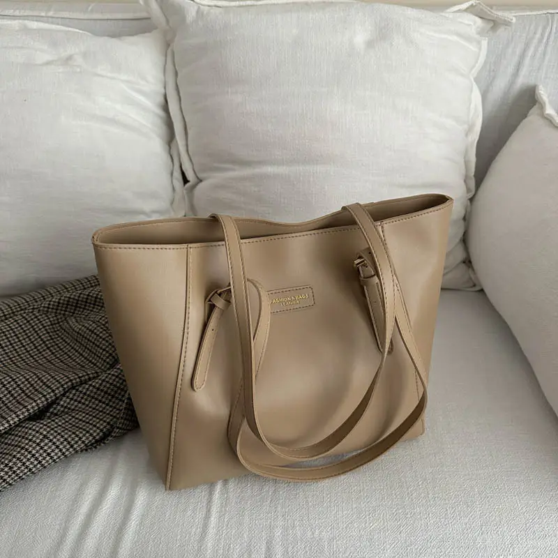 Women's Brown Leather Shoulder Bag 2024 Winter New Western Style - Image 7