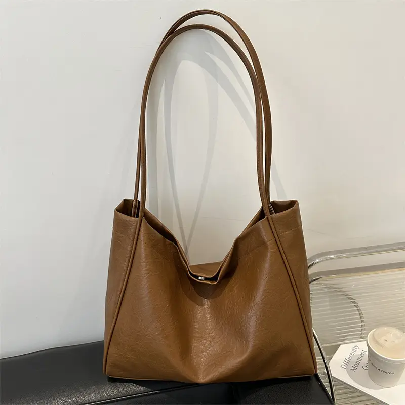 Black Korean Style Women's Tote Bag 2024 - Image 6