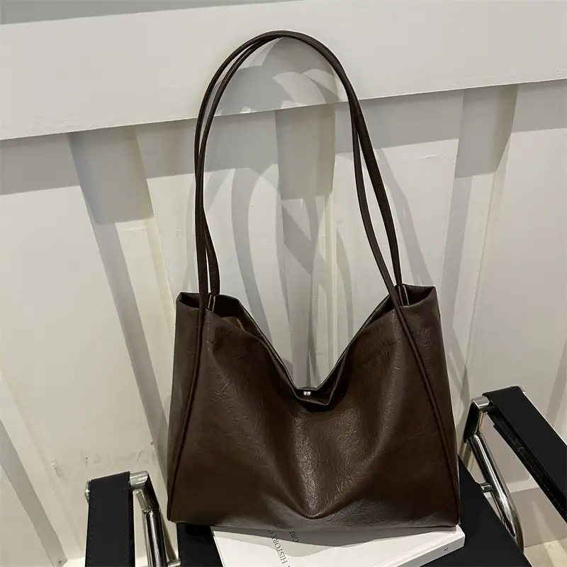 Black Korean Style Women's Tote Bag 2024 - Image 7