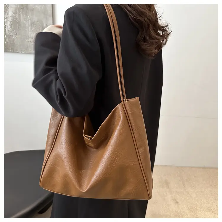 Black Korean Style Women's Tote Bag 2024 — feature 13