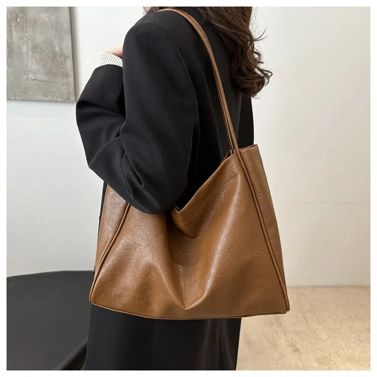 Black Korean Style Women's Tote Bag 2024 — feature 14