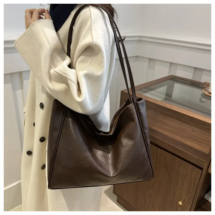 Black Korean Style Women's Tote Bag 2024 — feature 16