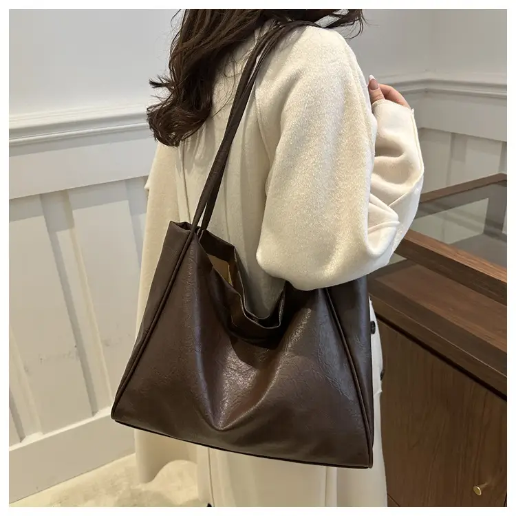 Black Korean Style Women's Tote Bag 2024 — feature 17