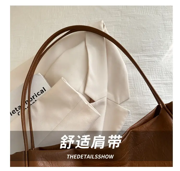 Black Korean Style Women's Tote Bag 2024 — feature 4