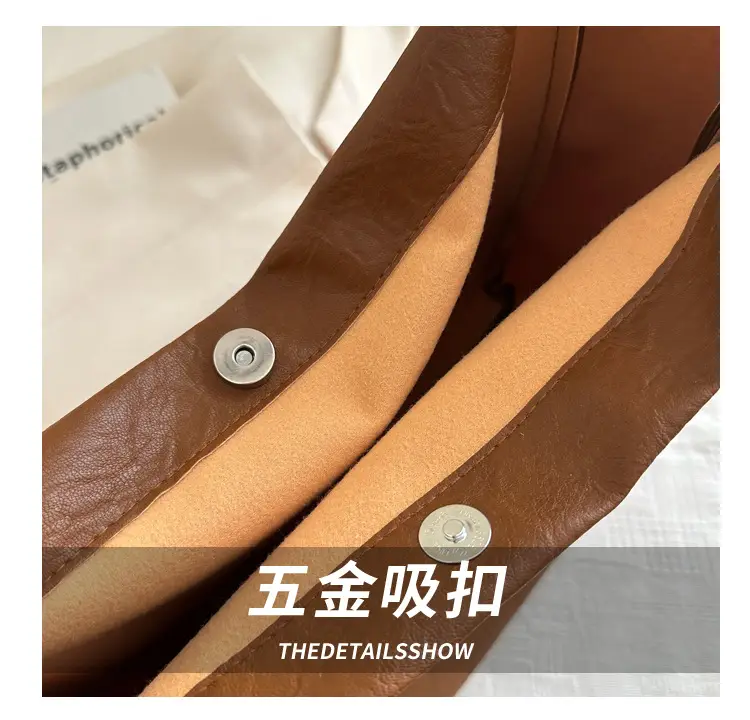 Black Korean Style Women's Tote Bag 2024 — feature 5