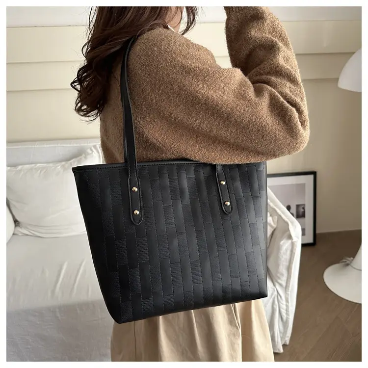 Vintage Brown Large Capacity Women's Tote Bag — feature 16