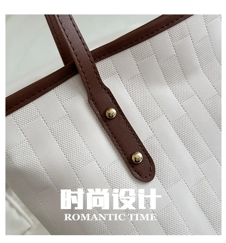 Vintage Brown Large Capacity Women's Tote Bag — feature 4