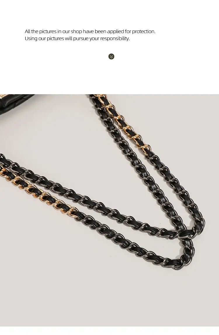 Black Quilted Chain Handbag for Women 2026 — feature 21