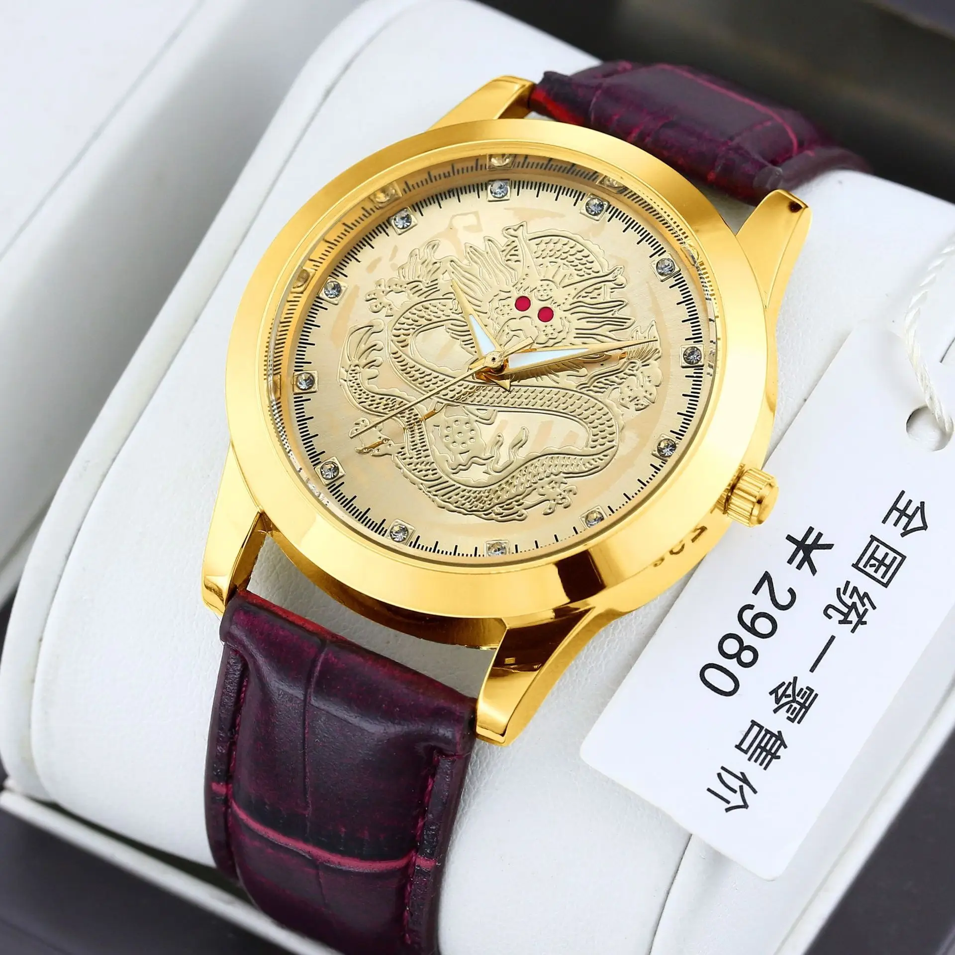 Business Men's Waterproof Quartz Watch with Luminous Calendar - Image 6