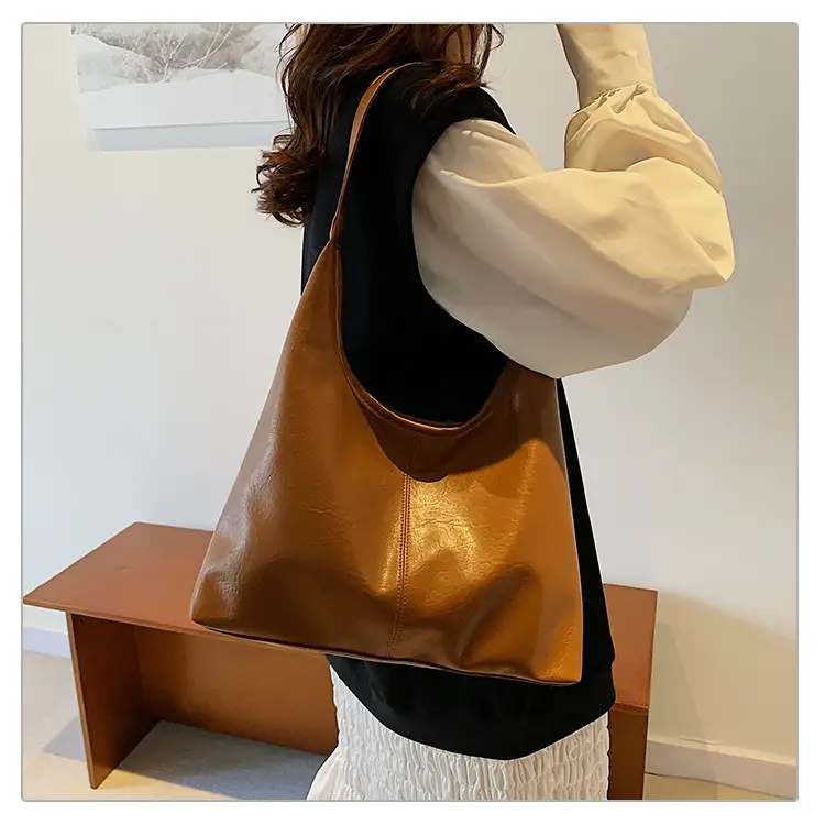 Large Capacity Soft Leather Tote Bag for Women — feature 13