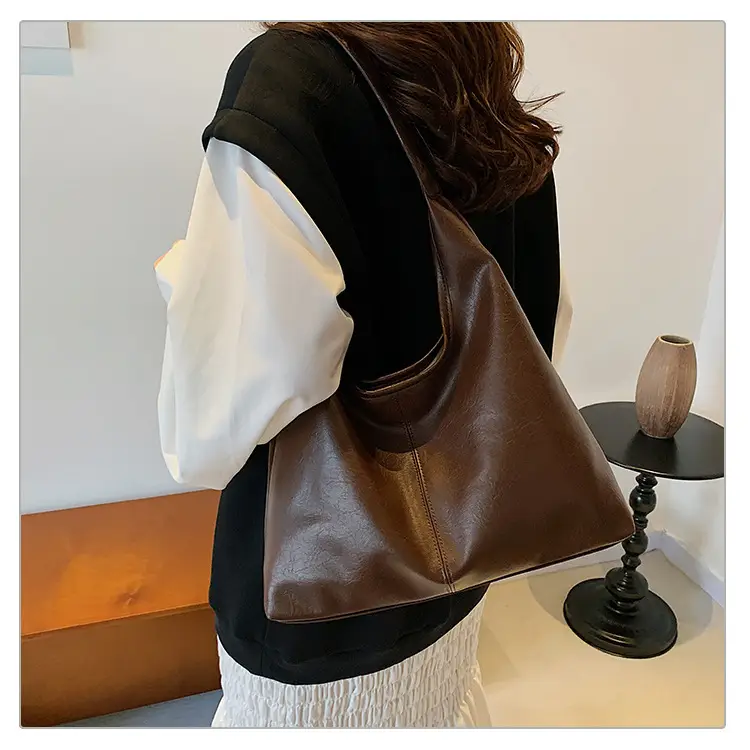 Large Capacity Soft Leather Tote Bag for Women — feature 15