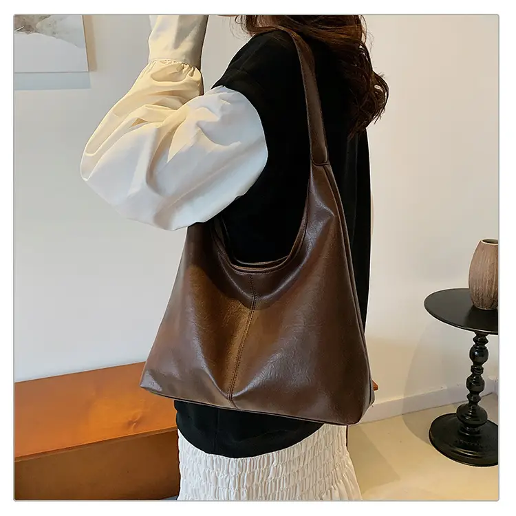 Large Capacity Soft Leather Tote Bag for Women — feature 16
