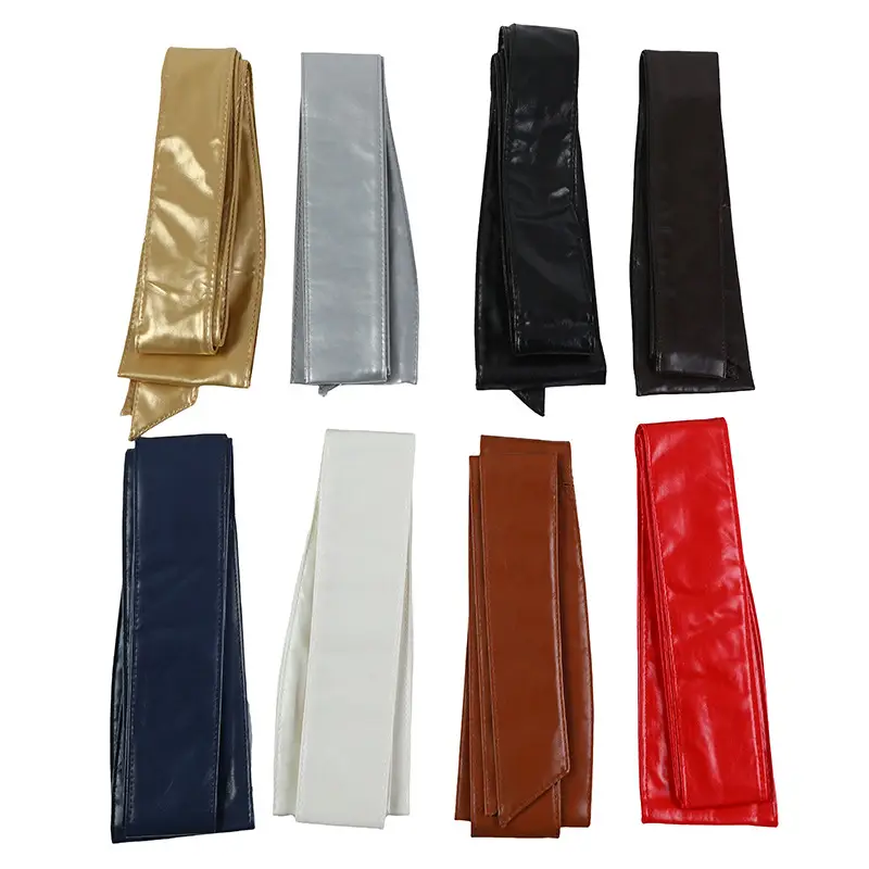 Black Bow Ribbon Waist Belt Decorative Belt - Image 11
