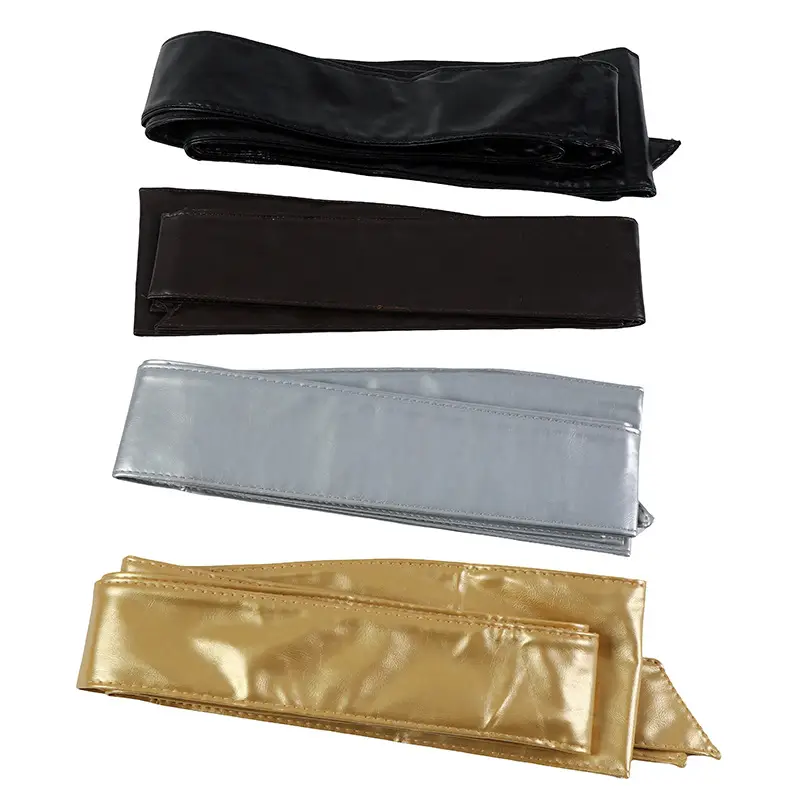 Black Bow Ribbon Waist Belt Decorative Belt — feature 52