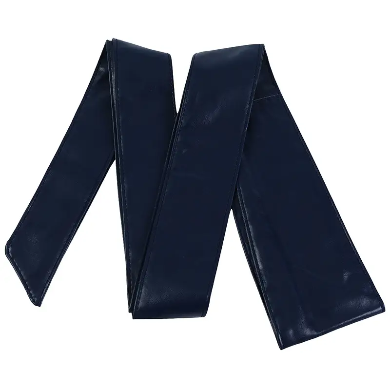 Black Bow Ribbon Waist Belt Decorative Belt - Image 3