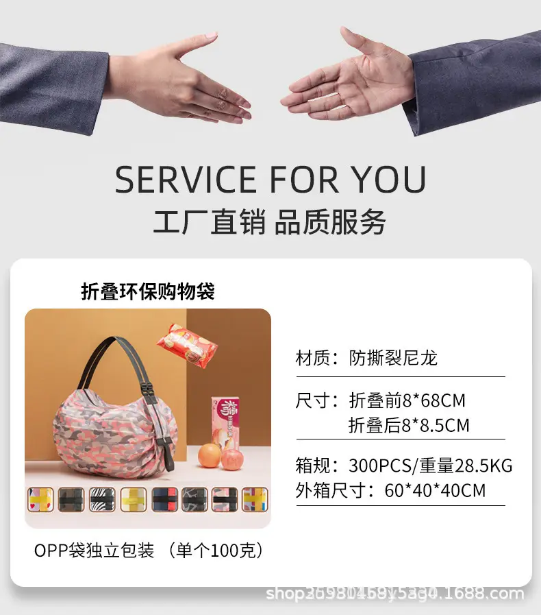 Cross-border Travel Bag Thickened Super-large Eco-bag — feature 1