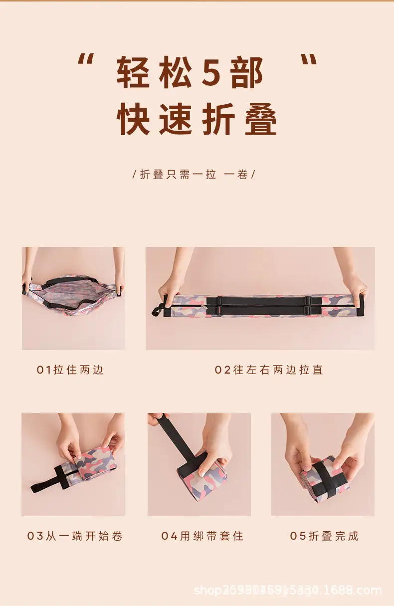 Cross-border Travel Bag Thickened Super-large Eco-bag — feature 27
