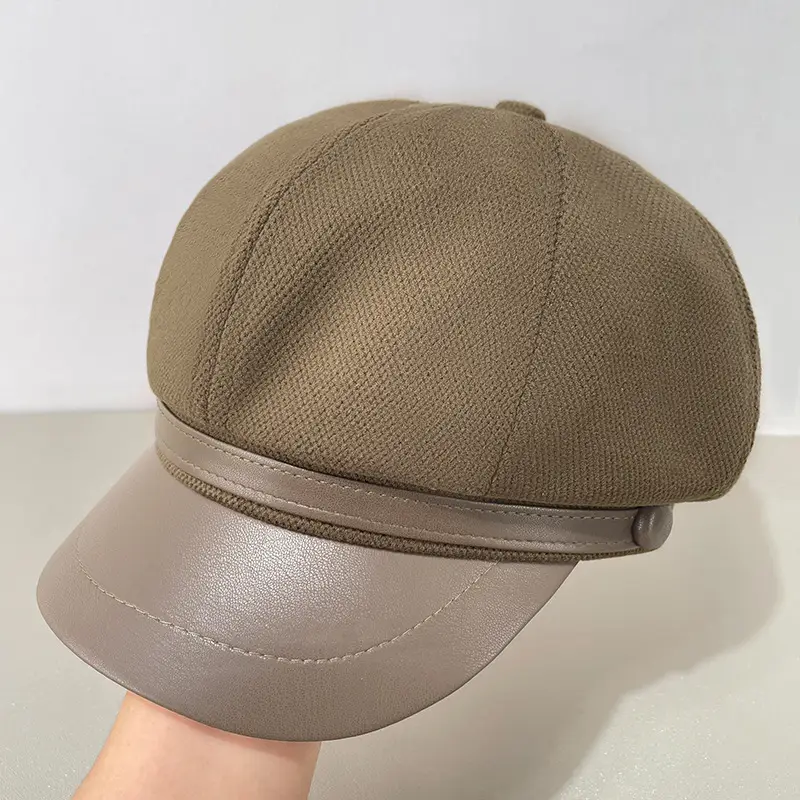 New Wool Cap for Girls Brown 2024 - Image 7