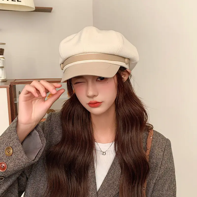 New Wool Cap for Girls Brown 2024 - Image 3