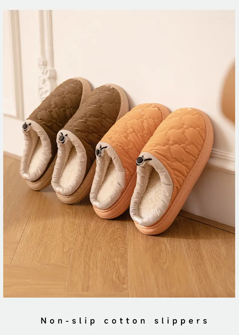 Women Cotton Warm Slippers Waterproof Indoor — feature 14