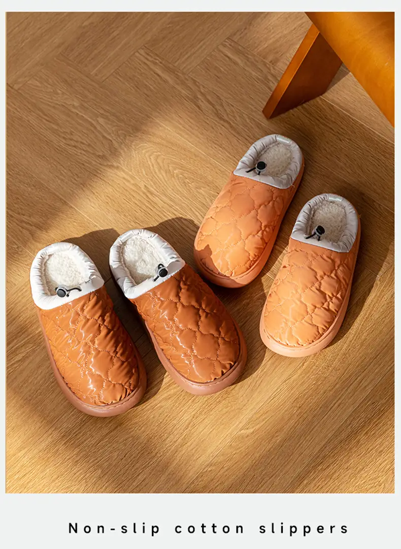 Women Cotton Warm Slippers Waterproof Indoor — feature 16