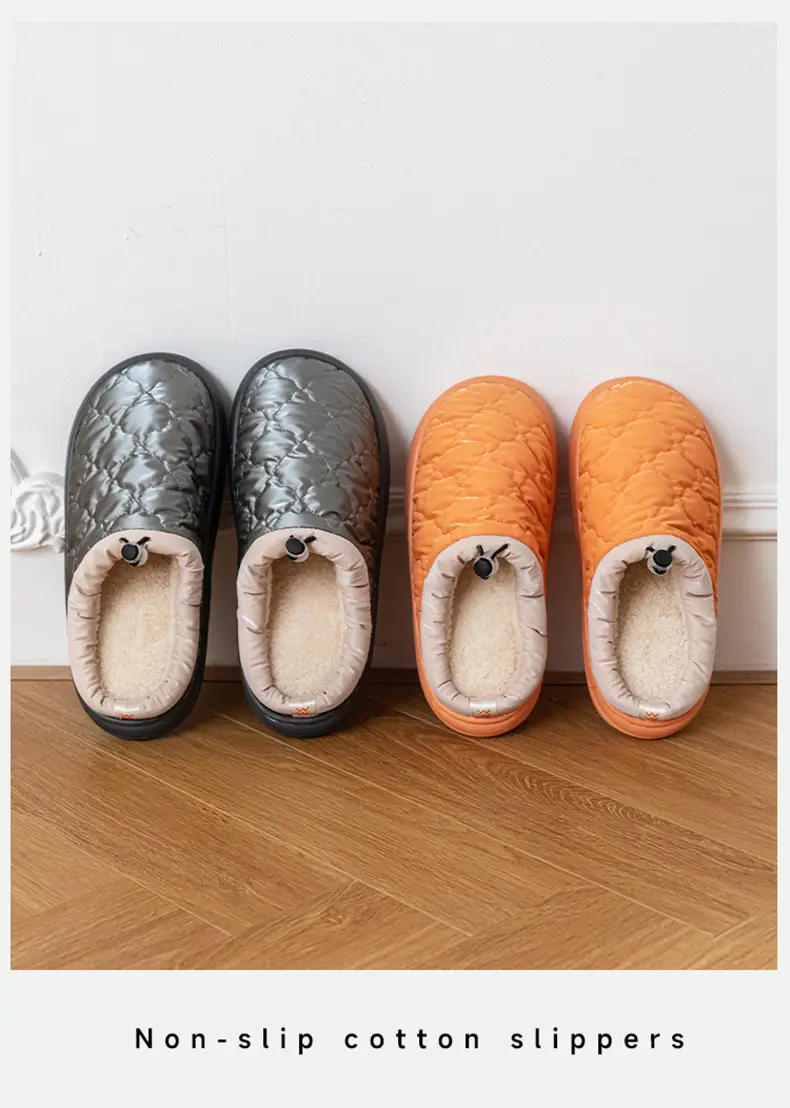 Women Cotton Warm Slippers Waterproof Indoor — feature 17