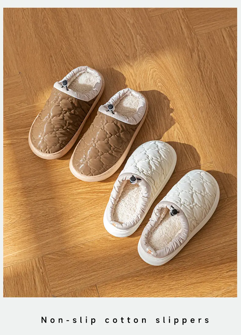 Women Cotton Warm Slippers Waterproof Indoor — feature 18