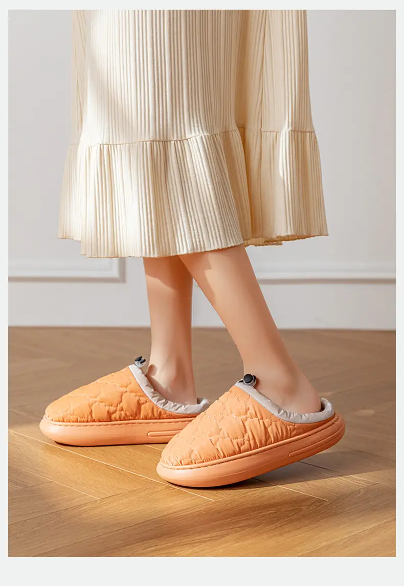 Women Cotton Warm Slippers Waterproof Indoor — feature 9