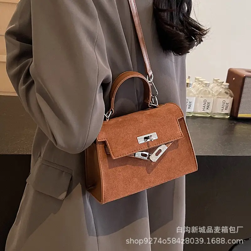 Black Korean Style Shoulder Crossbody Bag for Women 2026