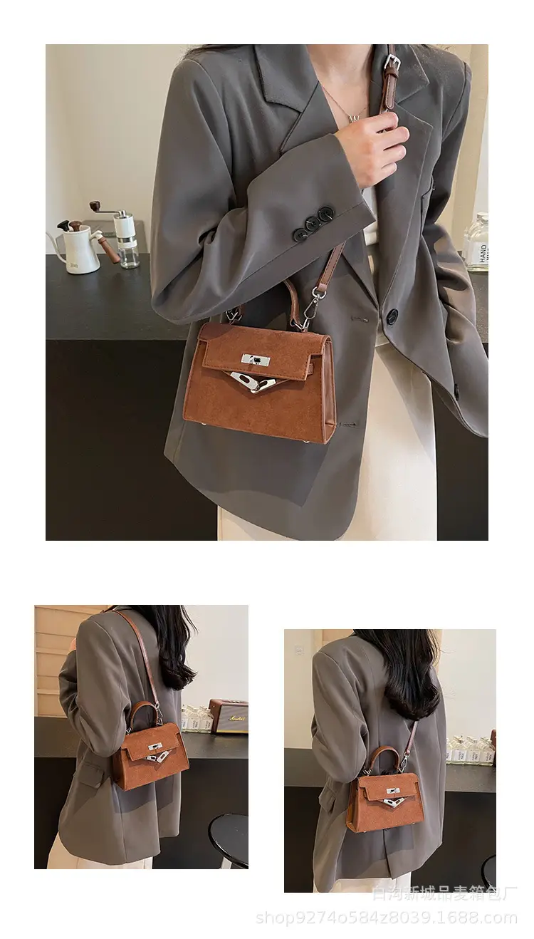 Black Korean Style Shoulder Crossbody Bag for Women 2026 — feature 11