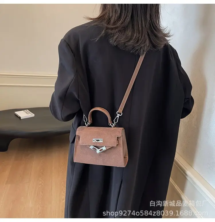 Black Korean Style Shoulder Crossbody Bag for Women 2026 — feature 14