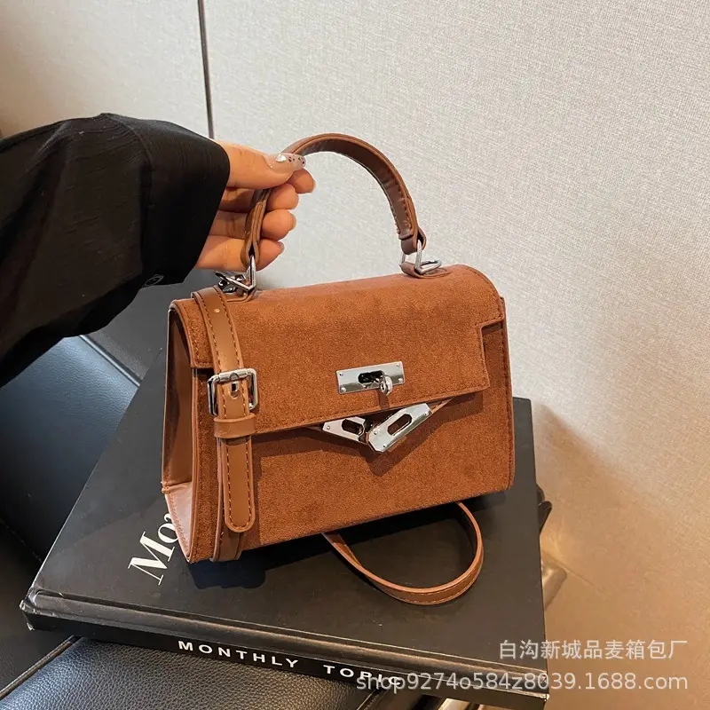 Black Korean Style Shoulder Crossbody Bag for Women 2026