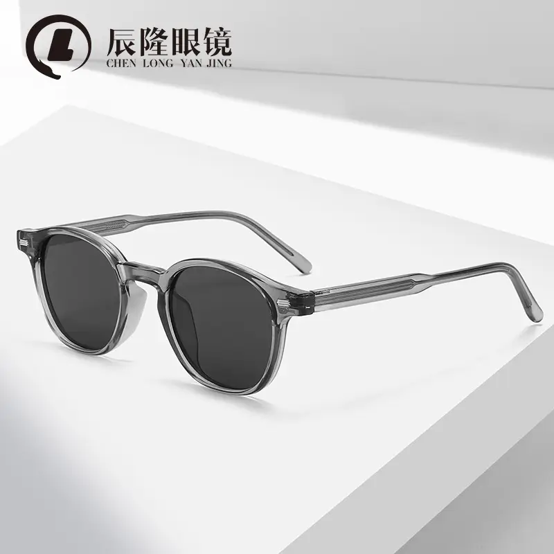 Men Korean Fashion Sunglasses Polarized Black - Image 8