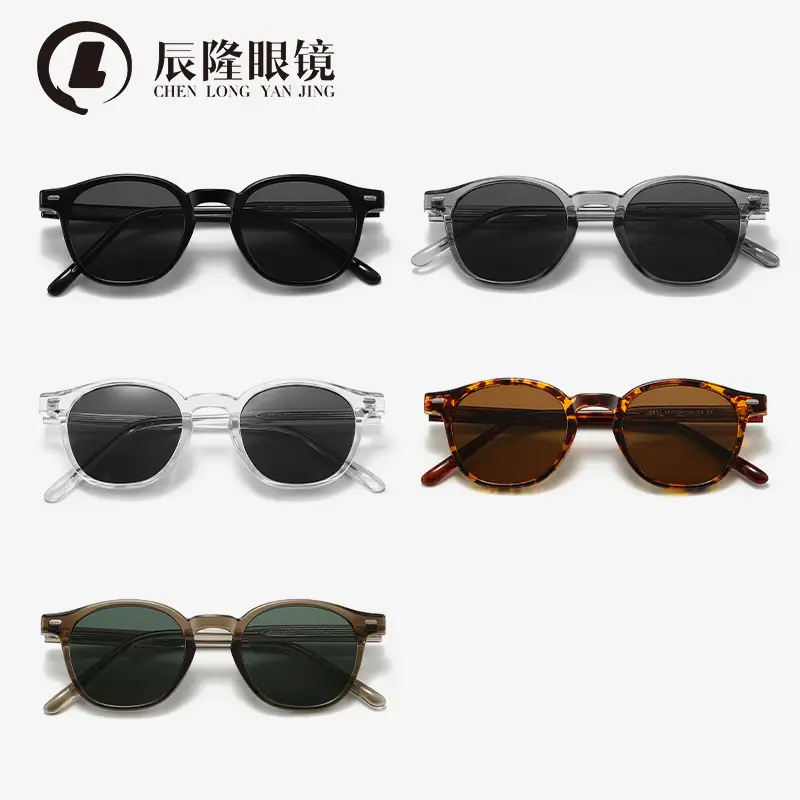 Men Korean Fashion Sunglasses Polarized Black - Image 9