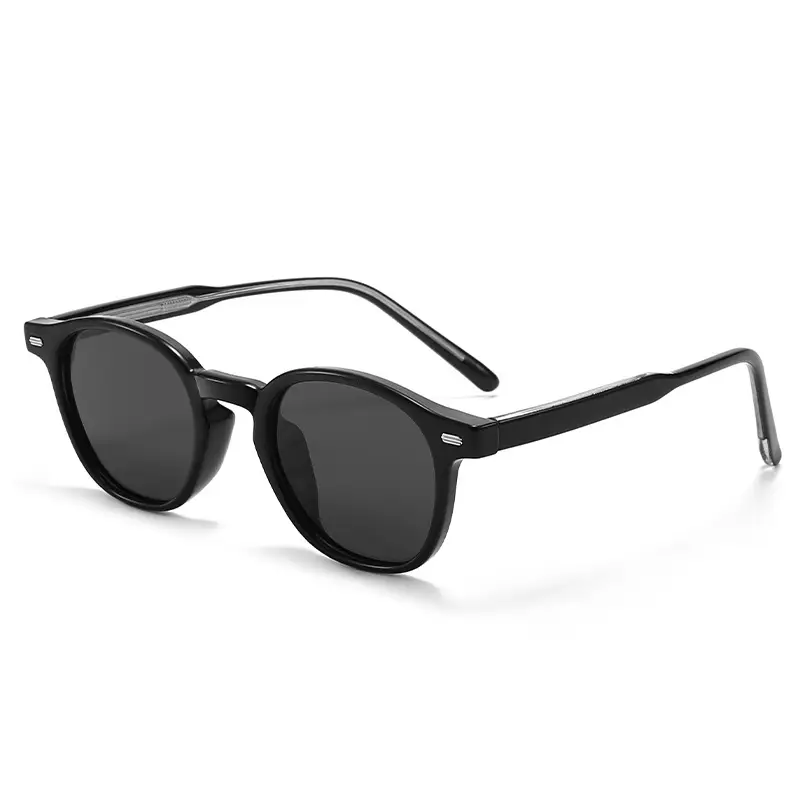 Men Korean Fashion Sunglasses Polarized Black