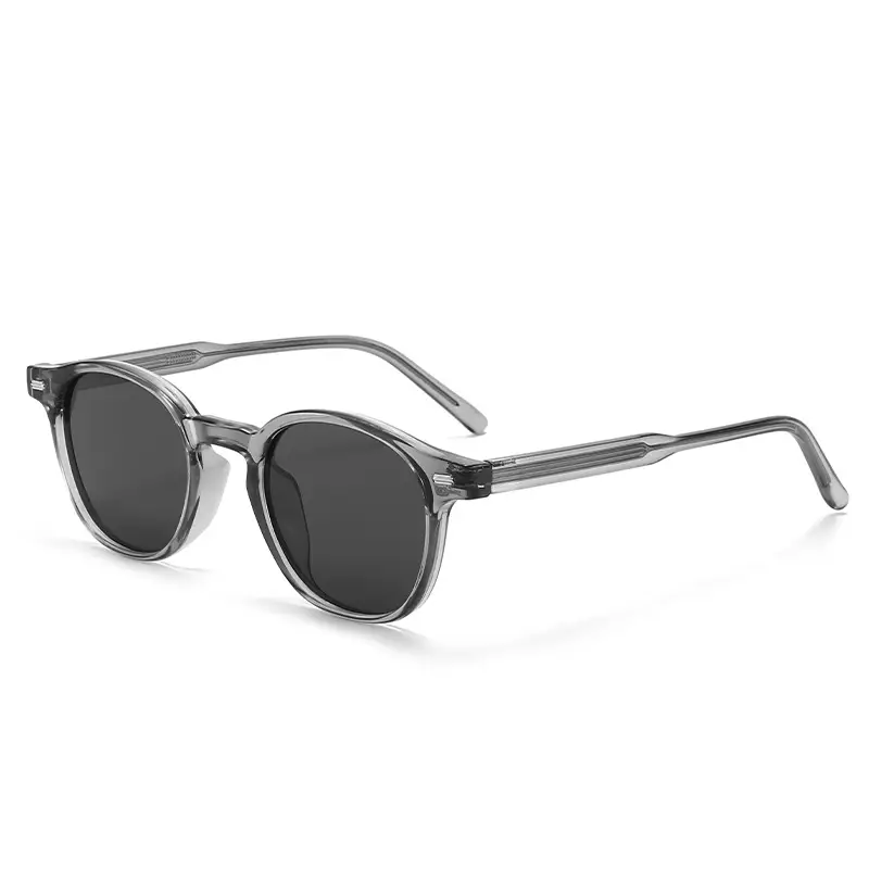 Men Korean Fashion Sunglasses Polarized Black - Image 2
