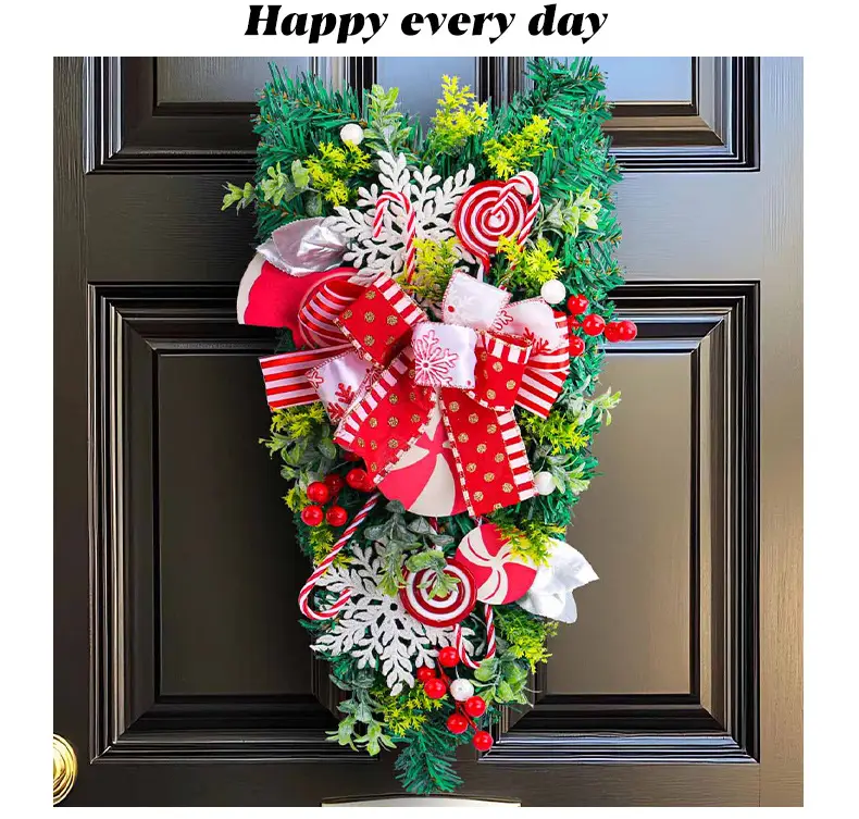 New Christmas Upside-Down Tree Decor 325g — feature 1