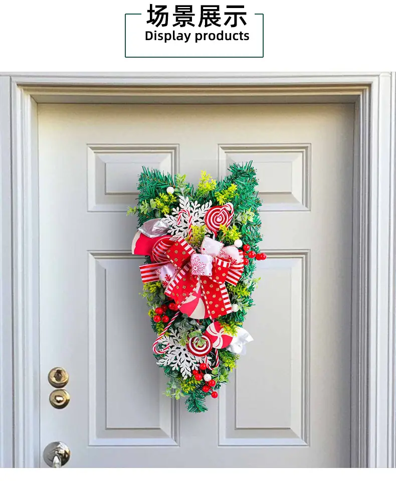 New Christmas Upside-Down Tree Decor 325g — feature 4