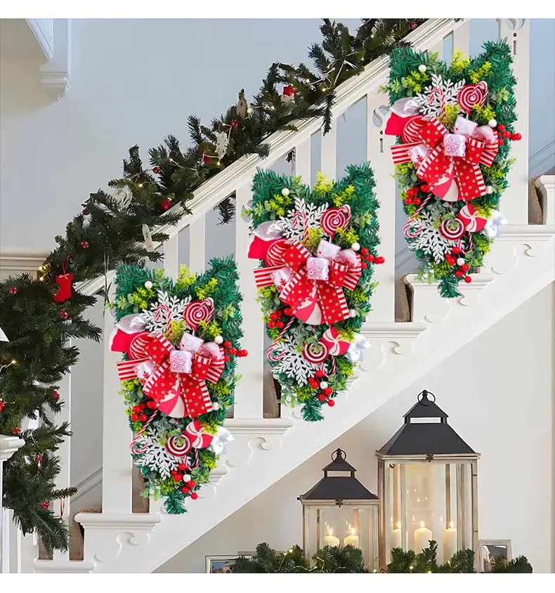 New Christmas Upside-Down Tree Decor 325g — feature 5