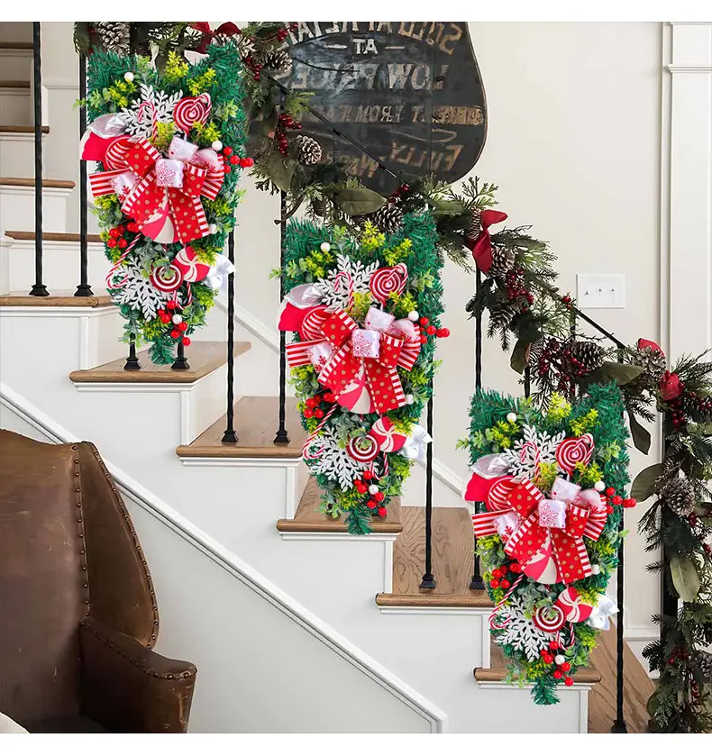 New Christmas Upside-Down Tree Decor 325g — feature 6