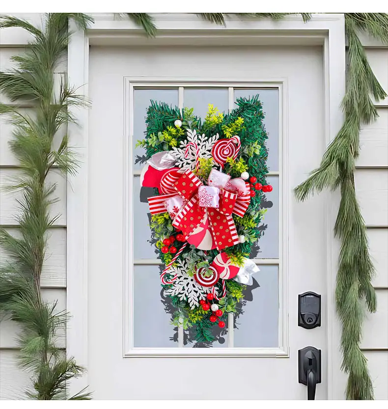 New Christmas Upside-Down Tree Decor 325g — feature 8